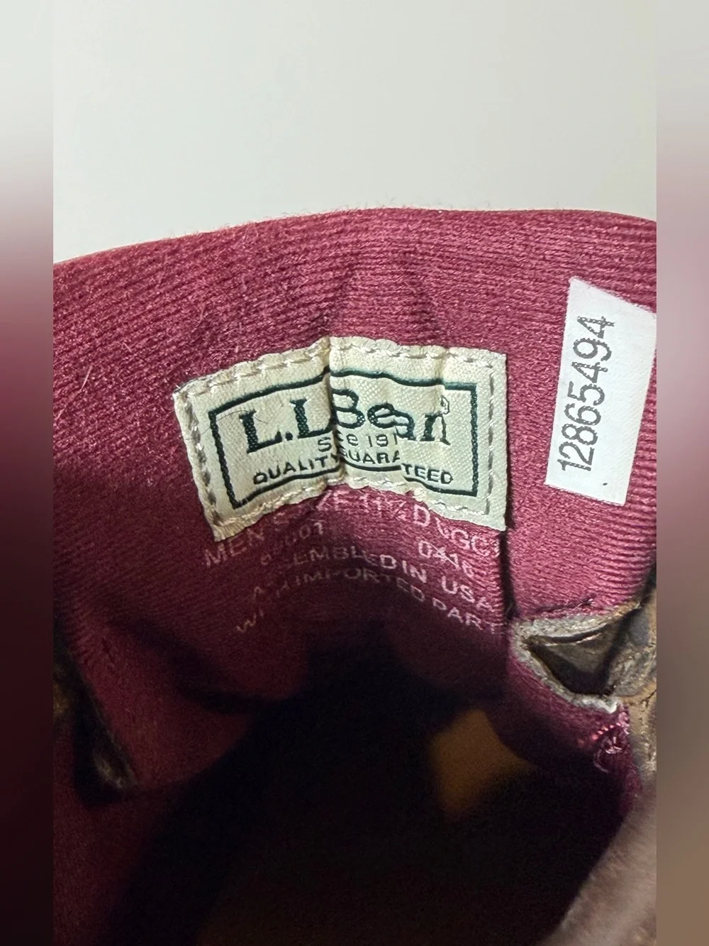 L.L. Bean sturdy brown